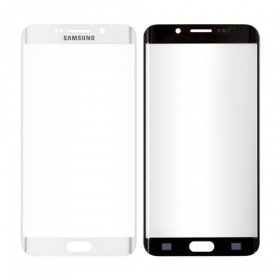 Samsung G928 Galaxy S6 Edge Plus Screen glass (white) (for screen refurbishing)