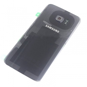 Samsung G935F Galaxy S7 Edge back / rear cover (black) (used grade C, original)