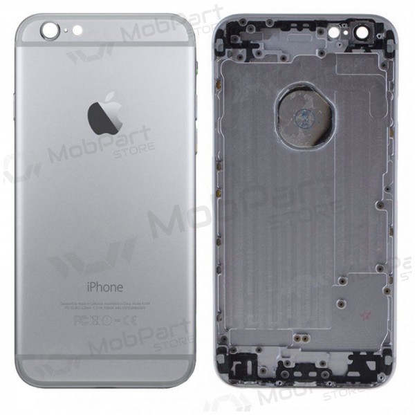 Apple iPhone 6 back / rear cover grey (space grey) (used grade B, original)