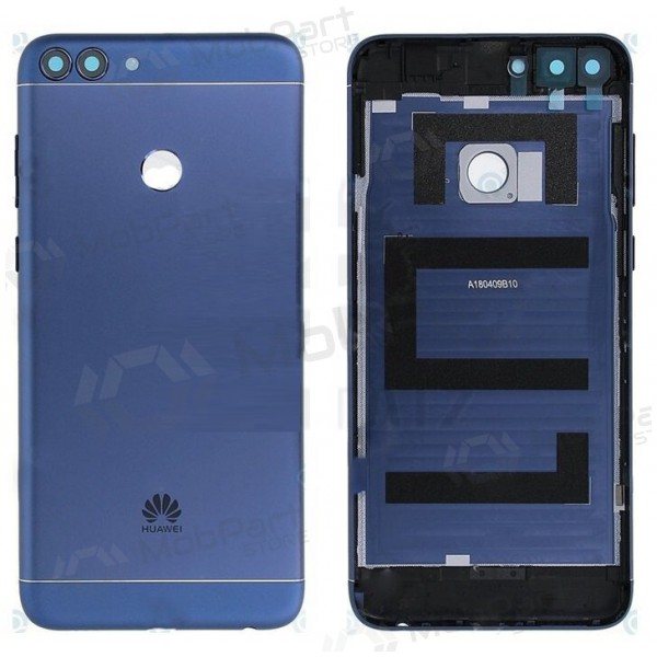 Huawei P Smart / Enjoy 7S back / rear cover (blue) (used grade C, original)