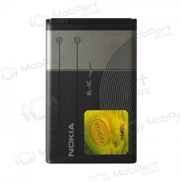 Nokia BL-5C battery / accumulator (1020mAh) (service pack) (original)