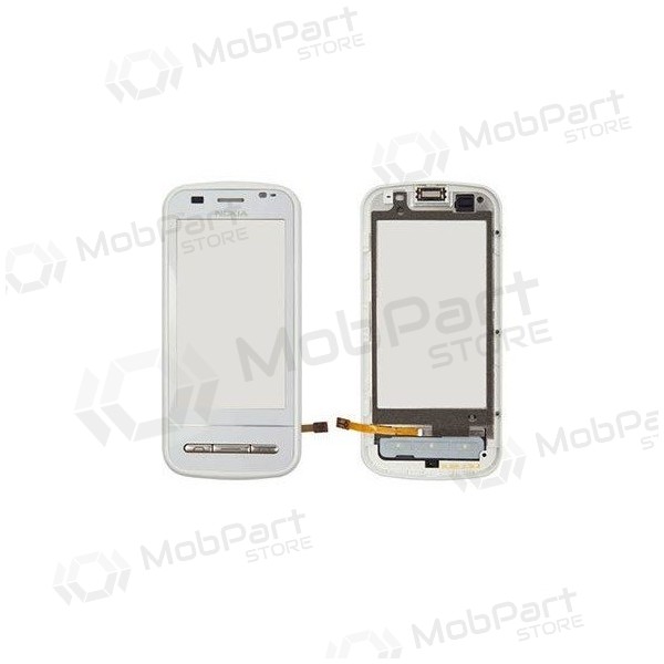 Nokia c6-00 touchscreen (with frame) (white)