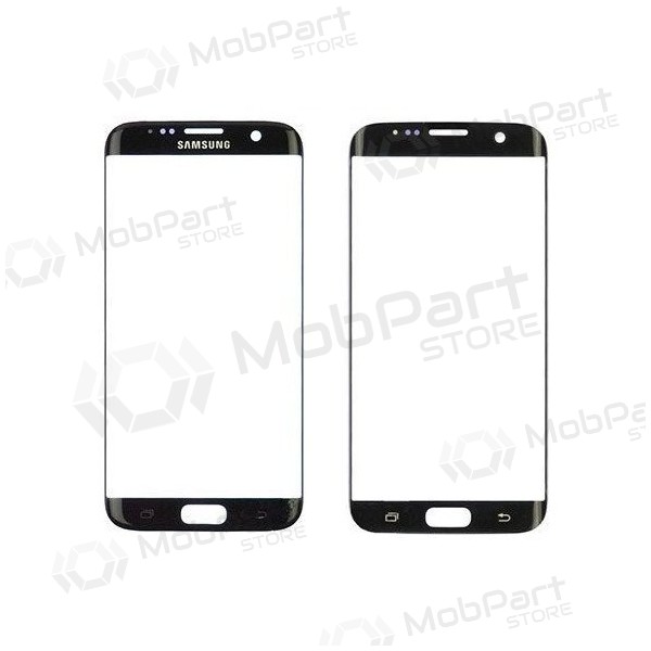 Samsung G935F Galaxy S7 Edge Screen glass (black) (for screen refurbishing)