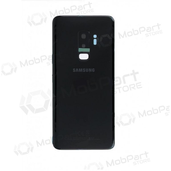 Samsung G965F Galaxy S9 Plus back / rear cover black (Midnight Black) (used grade B, original)
