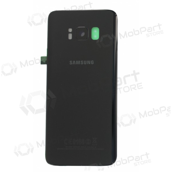 Samsung G950F Galaxy S8 back / rear cover black (Midnight black) (used grade A, original)