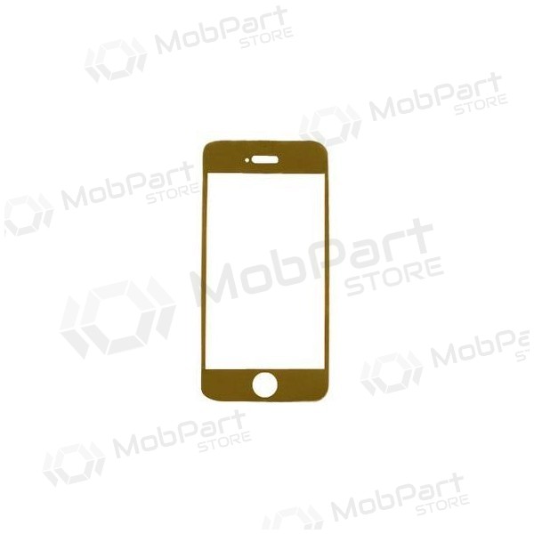Apple iPhone 4 Screen glass (gold) (for screen refurbishing) Apple iPhone 4 Screen glass (gold) (for screen refurbishing)