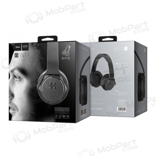 Wireless headset / handsfree HOCO W11 (black)