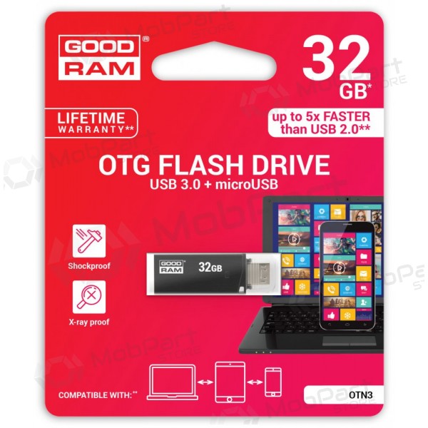 Flash / memory drive GOODRAM OTN3 32Gb OTG USB 3.0 + 