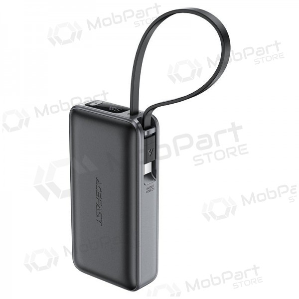 Portable charger / power bank Power Bank Acefast M7-10000 PD30W With Cable 10000mAh black