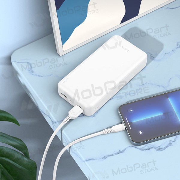Portable charger / power bank Power Bank Hoco J100A 2xUSB-A 20000mAh white
