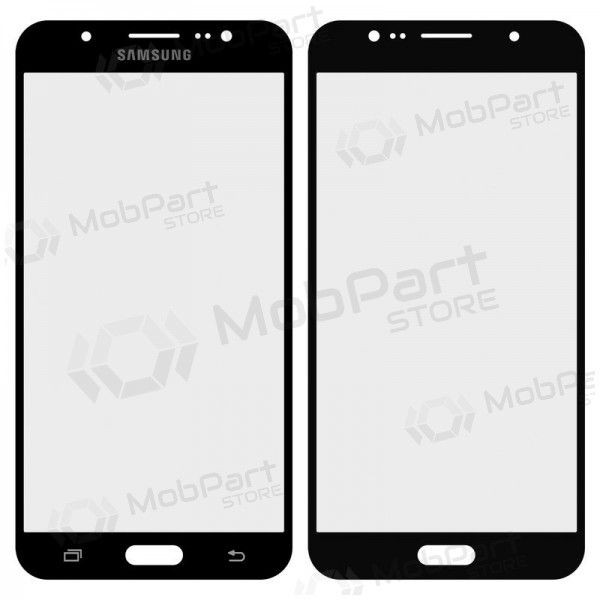 Samsung J710F Galaxy J7 (2016) Screen glass (black) (for screen refurbishing)