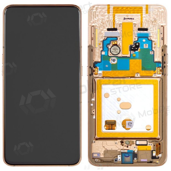 Samsung A805F Galaxy A80 screen (gold)  (Rose Gold) (service pack) (original)
