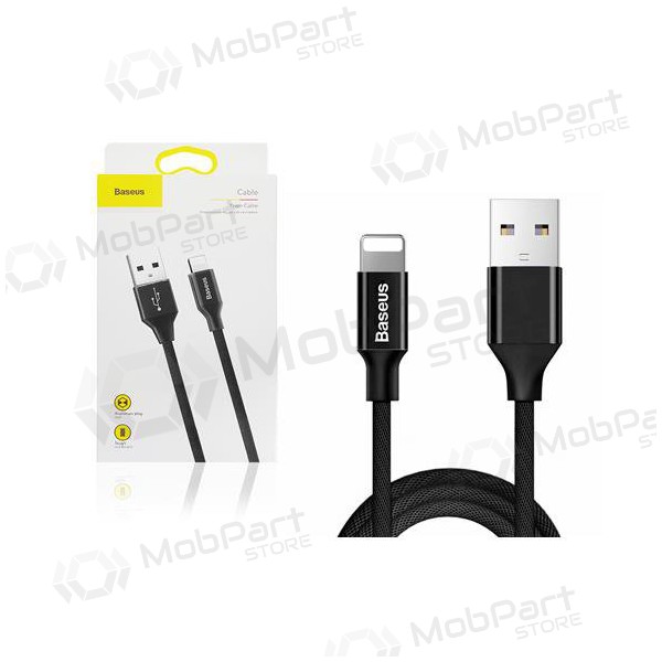 USB cable Baseus Yiven USB Lightning 1.8m (black) CALYW-A01