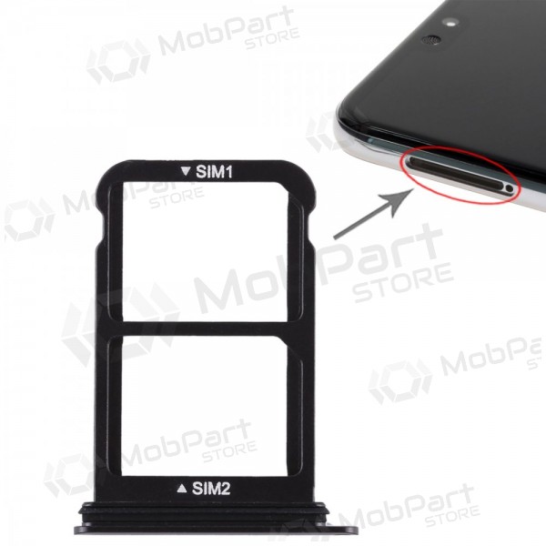 Huawei P20 SIM card holder (Dual) (black)