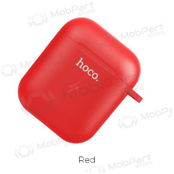 Wireless charger HOCO CW22 Airpods (red)