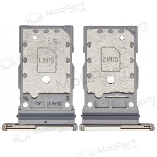 Samsung Galaxy S23 Ultra SIM card holder (cream) (original)