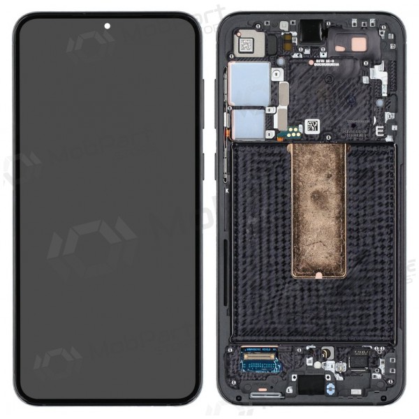 Samsung Galaxy S23+ screen (black) (with frame) (original)