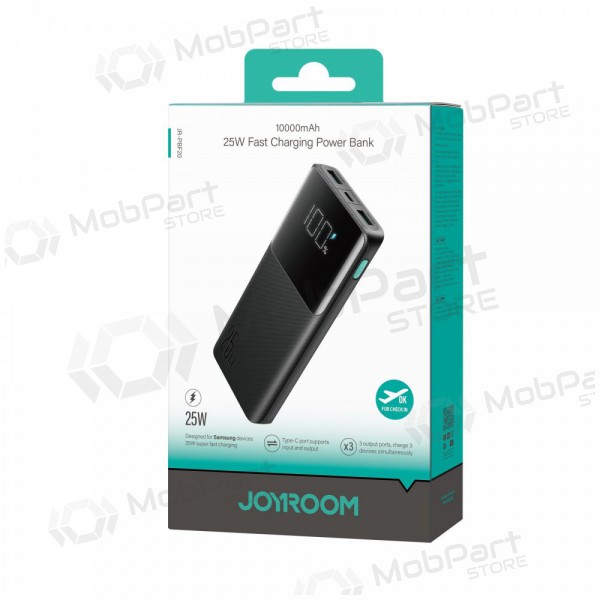 Portable charger / power bank Power Bank Joyroom JR-PBF20 22.5W 10000mAh black