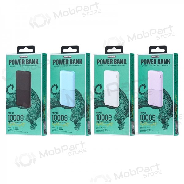Portable charger / power bank Power Bank Remax RPP-23 12W 10000mAh black