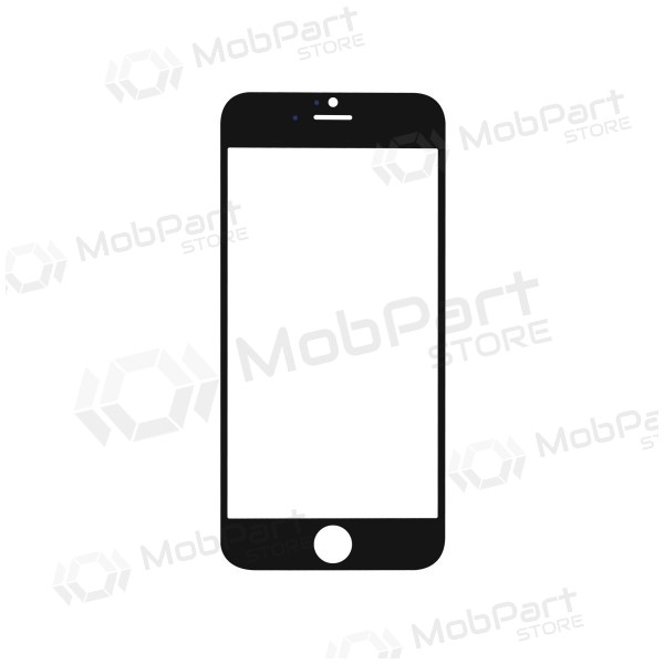 Apple iPhone 6 Screen glass (black) (for screen refurbishing)