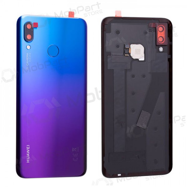 Huawei Nova 3 back / rear cover violet (Iris Purple) (used grade B, original)