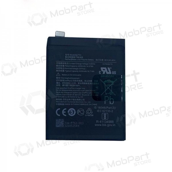 OnePlus 8 (BLP761) battery / accumulator (4230mAh)