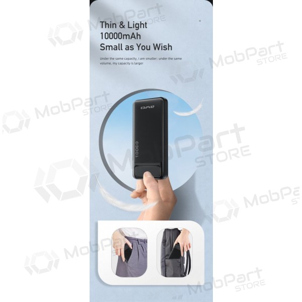 Portable charger / power bank Power Bank Awei P5K 5V/2.1A 10000mAh black
