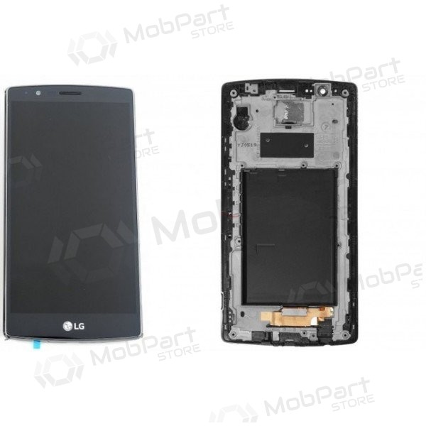 Lg H815 Optimus G4 Lcd With Touch Screen With Frame Black High Quality Mobpartstore