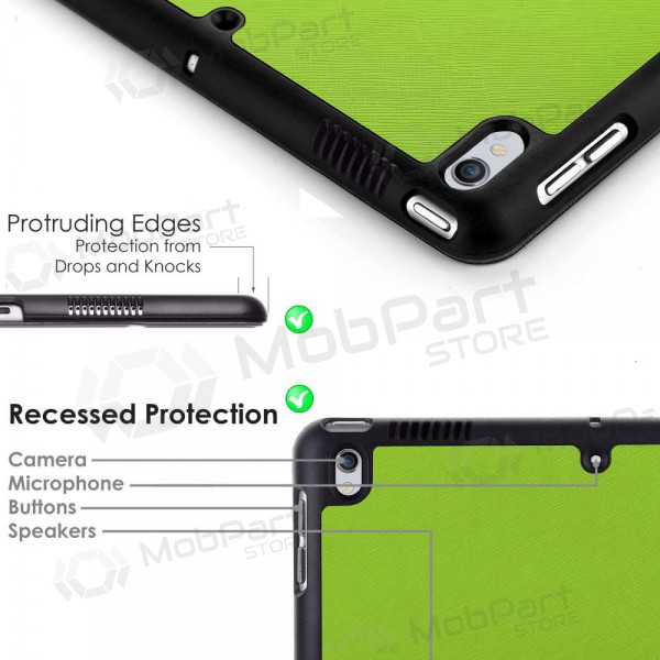 Lenovo Tab M10 Plus X606 10.3 case "Smart Leather" (light green)