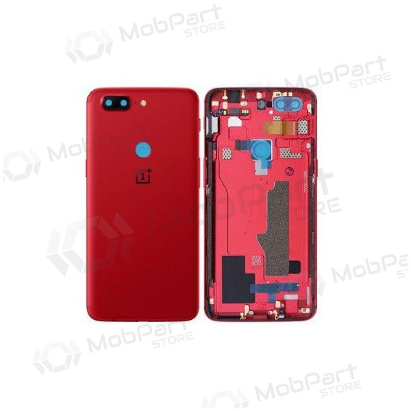 OnePlus 5T back / rear cover red (Lava Red) (used grade B, original)