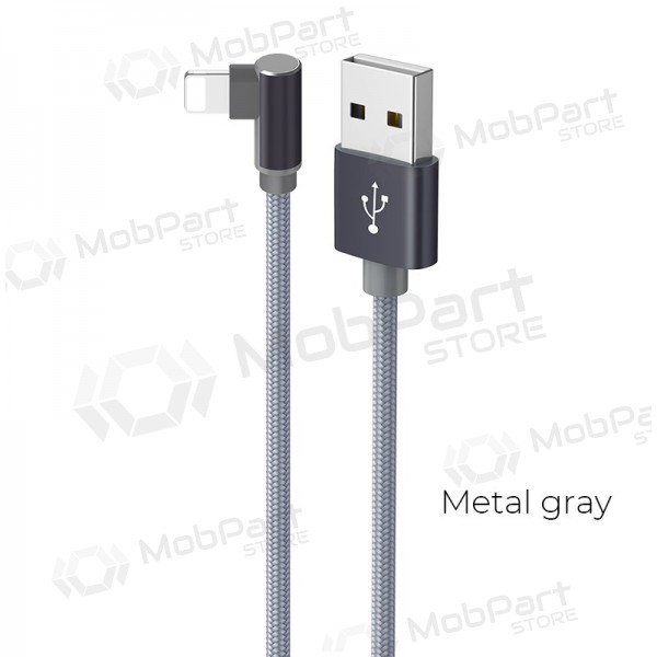 USB cable Borofone BX26 Lightning 1.0m (grey)