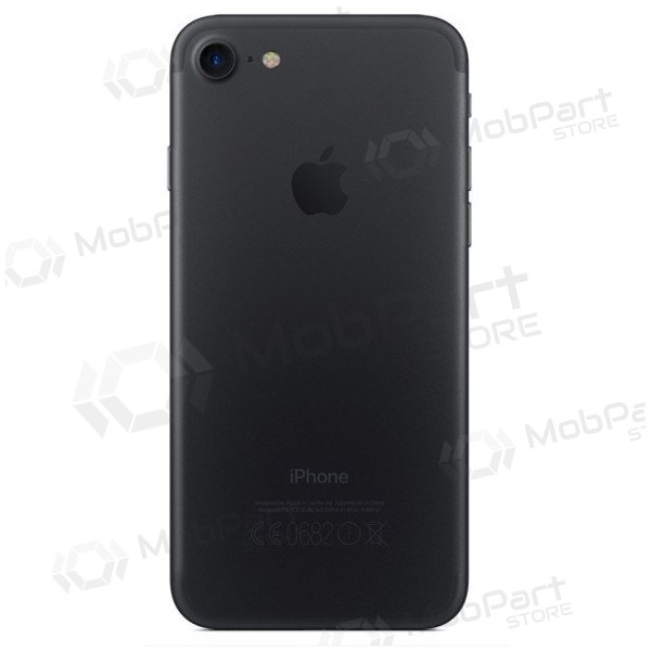 Apple iPhone 7 back / rear cover (black) (used grade C, original)