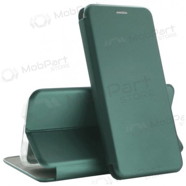 Samsung G973 Galaxy S10 case "Book Elegance" (tamsiai green)