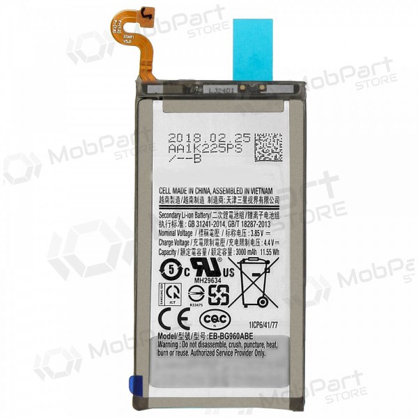 Samsung G960F Galaxy S9 battery / accumulator (3000mAh) - PREMIUM