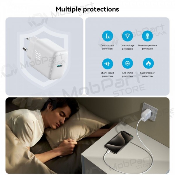 Charger Joyroom JR-TCF24 USB-C PD30W white
