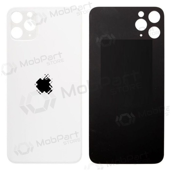 Apple iPhone 11 Pro Max back / rear cover (silver) (bigger hole for camera)