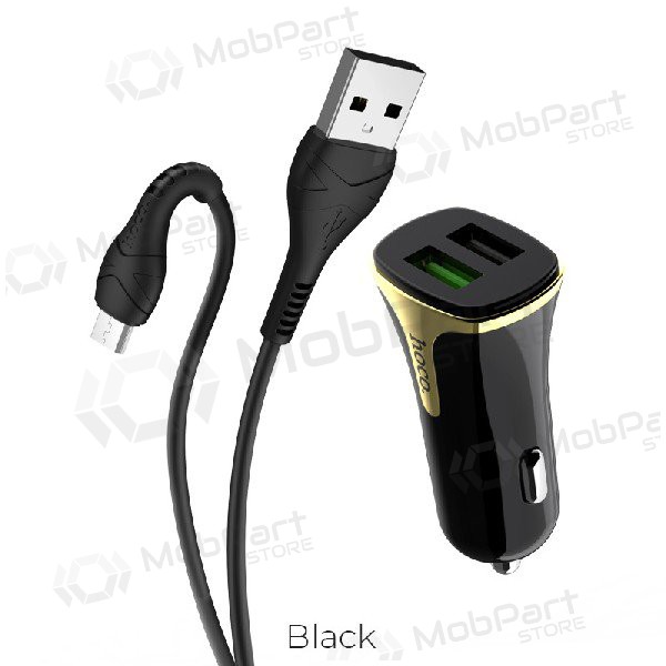 Car charger HOCO Z31 USB + 