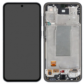 Samsung Galaxy A36 screen (black) (with frame) (original)