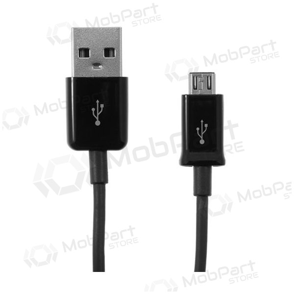 Samsung i9300 Galaxy S3 / i9300 Galaxy S3 Neo / N7000 Galaxy Note / i9100 Note microUSB cable (1,5m) (black)
