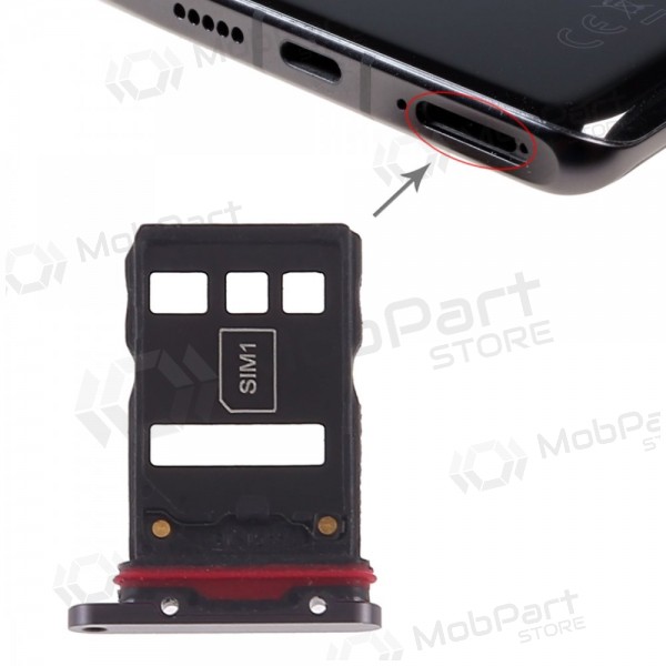 Huawei P30 Pro SIM card holder (black)
