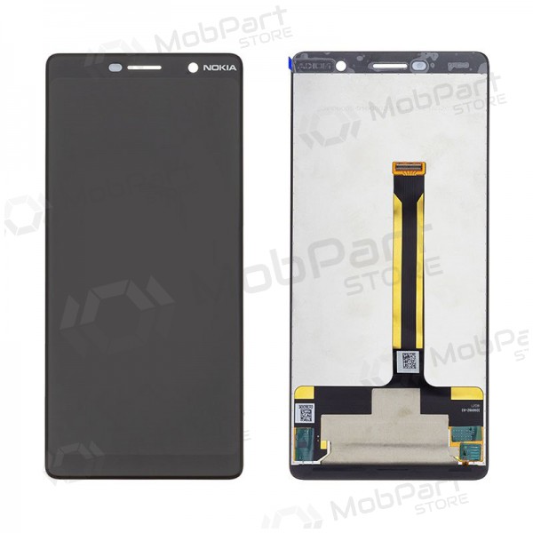 Nokia 7 Plus screen (black)