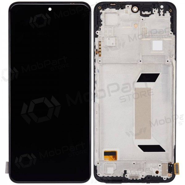 Xiaomi Redmi Note 12 5G, Poco X5 5G screen (black) (with frame) (original)