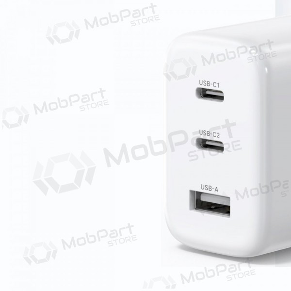 Charger buitinis Ugreen CD275 2xUSB-C/USB-A 65W white