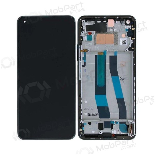 Xiaomi Mi 11 Lite, Mi 11 Lite 5G NE screen (black) (with frame) (Premium)