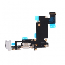 Apple iPhone 6S Plus charging dock port and microphone flex (grey) (used, original)
