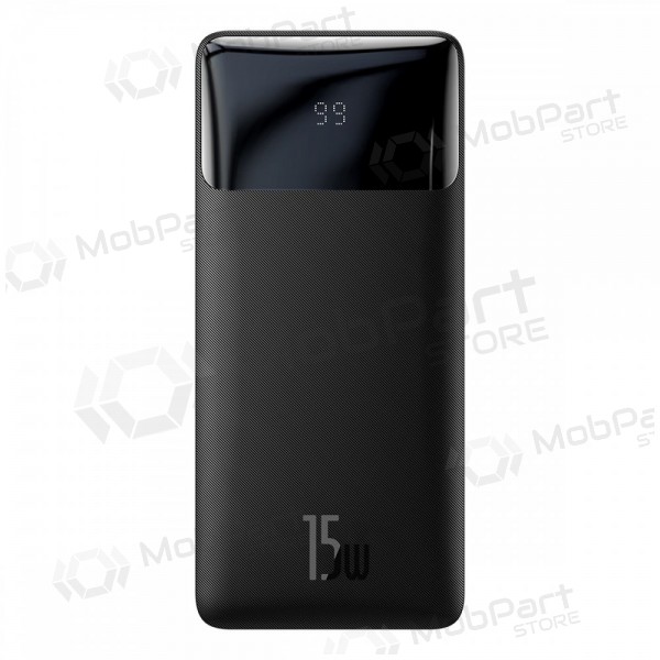 Portable charger / power bank Power Bank Baseus Bipow Type-C PD+2xQuick Charge 3.0 15W 10000mAh su ekranu black PPBD050001