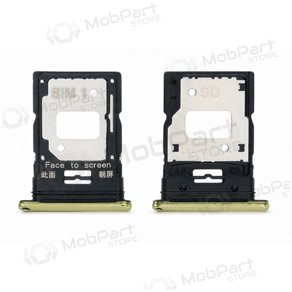 Xiaomi Mi 11 Lite 4G / 5G / 5G NE 2021 SIM card holder (yellow)