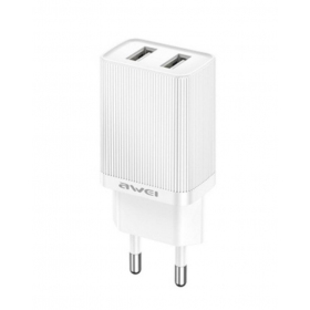 Charger Awei C15-EU 2xUSB-A 10W white