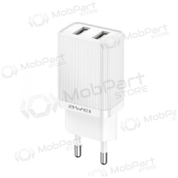 Charger Awei C15-EU 2xUSB-A 10W white