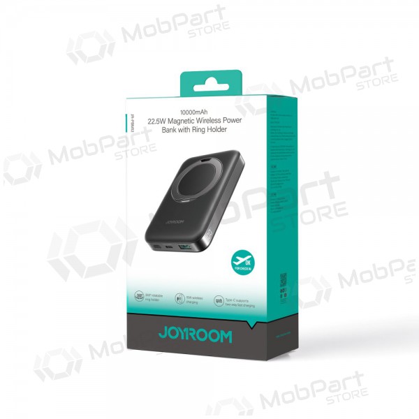 Portable charger / power bank Power Bank Joyroom JR-PBM12 22.5W Magnetic Wireless 10000mAh black